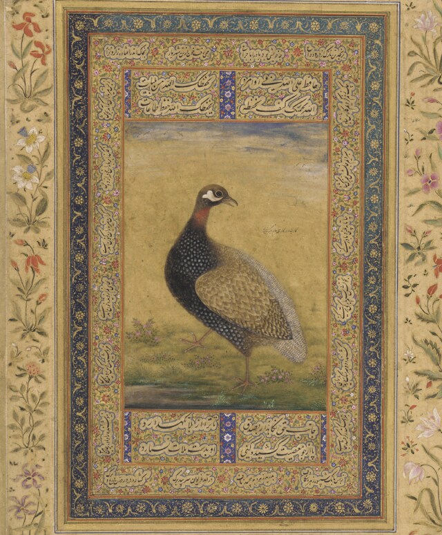 Inscribed to the artist Muhammad, early 19th century. (THE FREER GALLERY / SMITHSONIAN’S NATIONAL MUSEUM OF ASIAN ART, WASHINGTON DC) Inscribed to the artist Muhammad, early 19th century. (THE FREER GALLERY / SMITHSONIAN’S NATIONAL MUSEUM OF ASIAN ART, WASHINGTON DC)