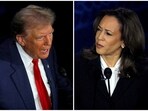 US President-elect Donald Trump, and the Democratic presidential nominee, US Vice President Kamala Harris