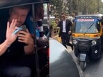 MrBeast and JJ 'KSI' took a heavily guarded auto ride to an event in Mumbai. MrBeast and JJ 'KSI' took a heavily guarded auto ride to an event in Mumbai.