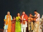 They were accompanied by Raghav's mother and family members. They were accompanied by Raghav's mother and family members.