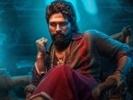 Allu Arjun plays a red sanders smuggler called Pushpa Raj in Pushpa: The Rise and Pushpa 2: The Rule.