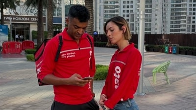 Zomato CEO Deepinder Goyal revealed how he first met Grecia Munoz. (Instagram/deepigoyal) Zomato CEO Deepinder Goyal revealed how he first met Grecia Munoz. (Instagram/deepigoyal)