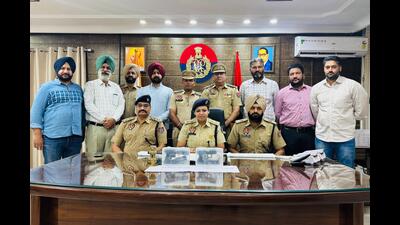 Another aide nabbed, six held so far, accused were tasked with ‘killing’ four prominent men in Punjab. (HT Photo) Another aide nabbed, six held so far, accused were tasked with ‘killing’ four prominent men in Punjab. (HT Photo)