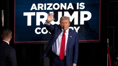 Donald Trump won the state of Arizona in this week's US presidential election, US TV networks projected on November 9, 2024, completing the Republican's sweep of all seven swing states. (AFP)