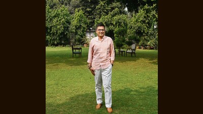Former Chief Justice of India D Y Chandrachud during interview in New Delhi. (Hindustan Times) Former Chief Justice of India D Y Chandrachud during interview in New Delhi. (Hindustan Times)