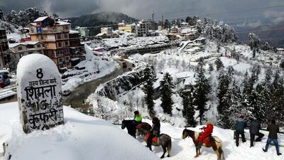 Horse riding is one of the major draws of Kufri, a popular tourist destination in Shimla. (File)