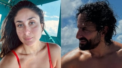 Kareena Kapoor and Saif Ali Khan recently went to Maldives. Kareena Kapoor and Saif Ali Khan recently went to Maldives.