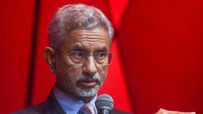 External Affairs Minister S Jaishankar addresses the gathering during the silver jubilee celebrations of the Aditya Birla Group's Scholarships programme, in Mumbai. (PTI) External Affairs Minister S Jaishankar addresses the gathering during the silver jubilee celebrations of the Aditya Birla Group's Scholarships programme, in Mumbai. (PTI)