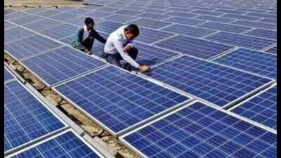 The commission has suggested that PSPCL could explore setting up its own solar plant, potentially generating over 500 MW of cheaper power. (HT File) The commission has suggested that PSPCL could explore setting up its own solar plant, potentially generating over 500 MW of cheaper power. (HT File)