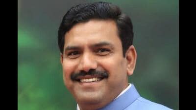 Vijayendra pointed out the incongruity in the government’s actions while questioning the motivations behind the “partial” report (PTI) Vijayendra pointed out the incongruity in the government’s actions while questioning the motivations behind the “partial” report (PTI)