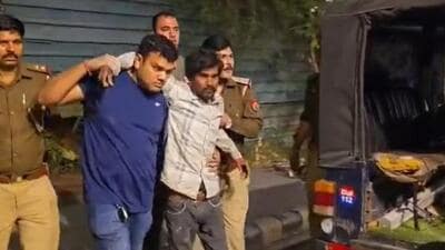 When the suspect, Chaudhary, came to know that police were looking for him, he left the girl in bushes in an isolated place near multilevel parking and fled the spot. (HT Photo) When the suspect, Chaudhary, came to know that police were looking for him, he left the girl in bushes in an isolated place near multilevel parking and fled the spot. (HT Photo)
