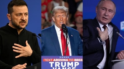 Donald Trump's peace plan also requires Ukraine to shelve its NATO ambition for 20 years. (AFP/AP) Donald Trump's peace plan also requires Ukraine to shelve its NATO ambition for 20 years. (AFP/AP)