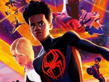 Miles Morales features in the Spider-Verse animated franchise Miles Morales features in the Spider-Verse animated franchise