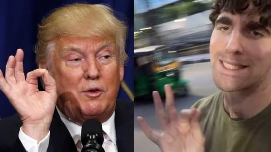 Comedian Austin Nasso's impersonation of Donald Trump goes viral on social media (Instagram)