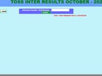 TOSS SSC, Inter Results 2024: Telangana open school results have been declared at telanganaopenschool.org.