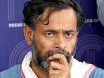 Swaraj Abhiyan founder and psephologist Yogendra Yadav. Swaraj Abhiyan founder and psephologist Yogendra Yadav.