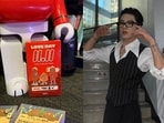 THE BOYZ's Eric mistook a box of condoms for a pack of popular Korean snack Pepero on November 11, annually observed as Pepero Day. THE BOYZ's Eric mistook a box of condoms for a pack of popular Korean snack Pepero on November 11, annually observed as Pepero Day.