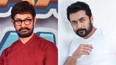 Aamir Khan remade Suriya's hit Tamil film Ghajini in Hindi. Aamir Khan remade Suriya's hit Tamil film Ghajini in Hindi.