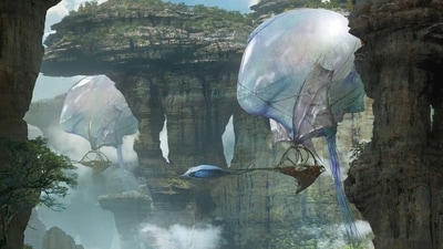 Concept art for Avatar: Fire and Ash, the new film in the franchise (Illustrated by Steve Messing)