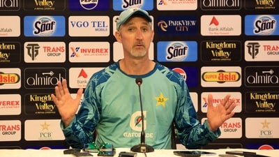 Gillespie's Pakistan beat Australia 2-1 in the series in what was a historic result. (REUTERS)
