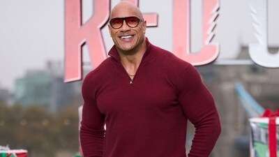 Dwayne Johnson's alleged behaviour on the set of Red One cause controversy earlier this year. (Scott A Garfitt/Invision/AP)