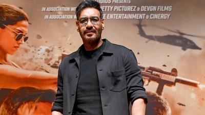 Ajay Devgn recently starred in Rohit Shetty's Singham Again which released on Diwali. (AFP)