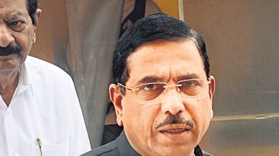 Union minister and BJP leader Pralhad Joshi. (HT file photo) Union minister and BJP leader Pralhad Joshi. (HT file photo)