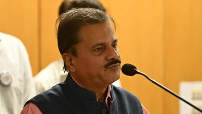 Mrutyunjay Mohapatra, director general, meteorology, India Meteorological Department, at an event in Panjab University on Monday. Mrutyunjay Mohapatra, director general, meteorology, India Meteorological Department, at an event in Panjab University on Monday.
