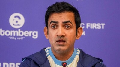 Indian cricket coach Gautam Gambhir speaks during a pre-departure press conference before leaving for Australia tour,. (PTI Photo/Shashank Parade) (PTI) Indian cricket coach Gautam Gambhir speaks during a pre-departure press conference before leaving for Australia tour,. (PTI Photo/Shashank Parade) (PTI)