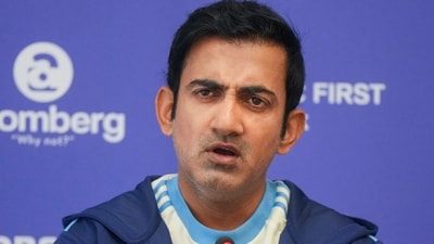 Gautam Gambhir's press conference had more misses than hits (PTI) Gautam Gambhir's press conference had more misses than hits (PTI)