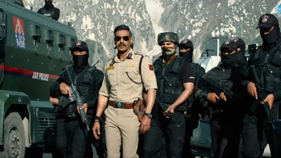 Singham Again box office collection has soared past ₹200 crore Singham Again box office collection has soared past ₹200 crore