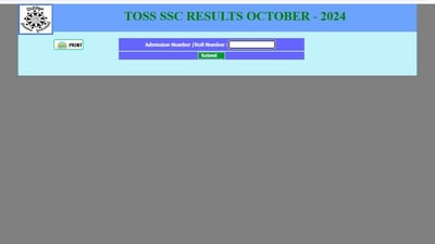Telangana open school, TOSS, SSC and Inter results are out. The direct links to download marks memo is given here. Telangana open school, TOSS, SSC and Inter results are out. The direct links to download marks memo is given here.