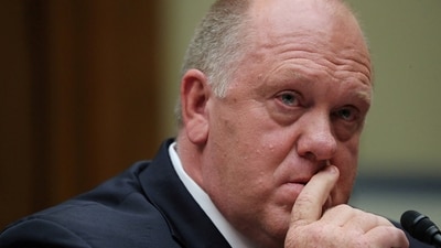 Former Acting Director of U.S. Immigration And Customs Enforcement (ICE) Tom Homan (REUTERS)