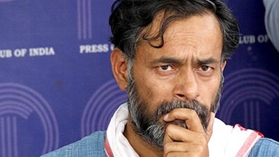 Swaraj Abhiyan founder and psephologist Yogendra Yadav. Swaraj Abhiyan founder and psephologist Yogendra Yadav.