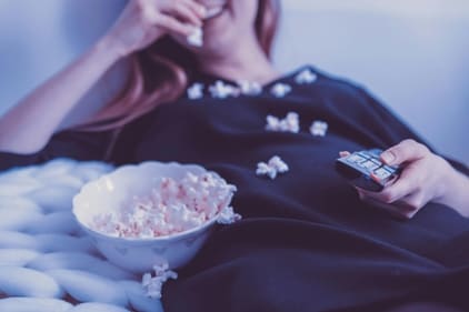 Have a movie marathon at home. (Pexels) Have a movie marathon at home. (Pexels)