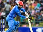Afghanistan's Mohammad Nabi in action. Afghanistan's Mohammad Nabi in action.