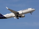 FILE PHOTO: An Airbus A320-214 passenger aircraft of Lufthansa airline, takes off from Malaga-Costa del Sol airport, in Malaga, Spain, May 3, 2024. REUTERS/Jon Nazca/File Photo