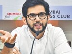 Mumbai, India – Nov 11, 2024: Political leaders Aaditya Thackeray MLA, Shiv Sena (UBT) shared their vision for Mumbai’s development ahead of the Maharashtra Assembly elections at IMC, Churchgate, in Mumbai, India, on Sunday, Nov 11, 2024. (Photo by Bhushan Koyande/HT Photo)