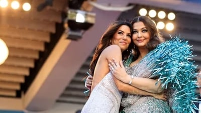 Aishwarya Rai and Eva Longoria are both brand ambassadors of L'Oreal. They often attend L'Oreal events together and always have the best time together. Earlier this year, they met at the Cannes Film Festival, where they attended the screening of Yorgos Lanthimos' Kinds of Kindness. Aishwarya Rai and Eva Longoria are both brand ambassadors of L'Oreal. They often attend L'Oreal events together and always have the best time together. Earlier this year, they met at the Cannes Film Festival, where they attended the screening of Yorgos Lanthimos' Kinds of Kindness.
