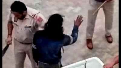 A video of the incident has gone viral.