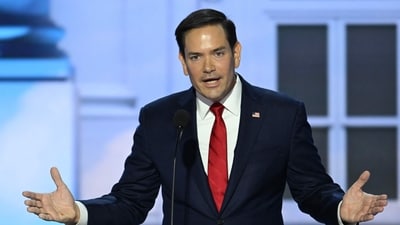 Senator Mark Rubio, the son of Cuban immigrants who would be the first US secretary of state fluent in Spanish, from his earliest days has been a vociferous opponent of the communist government in Havana and other Latin American leftists, including in Venezuela. (AFP) Senator Mark Rubio, the son of Cuban immigrants who would be the first US secretary of state fluent in Spanish, from his earliest days has been a vociferous opponent of the communist government in Havana and other Latin American leftists, including in Venezuela. (AFP)