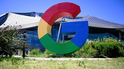 A large Google logo is seen at Google's Bay View campus in Mountain View, California, on August 13, 2024 (Josh Edelson/AFP) A large Google logo is seen at Google's Bay View campus in Mountain View, California, on August 13, 2024 (Josh Edelson/AFP)