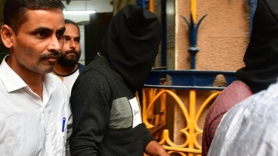 On Monday, Gautam and his four associates were remanded in police custody till November 19. (Bhushan Koyande/HT Photo) On Monday, Gautam and his four associates were remanded in police custody till November 19. (Bhushan Koyande/HT Photo)