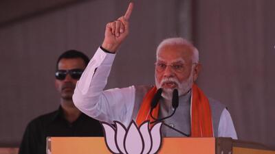 Prime Minister Narendra Modi during a public meeting ahead of Maharashtra Assembly elections, at Chimur in Chandrapur district Prime Minister Narendra Modi during a public meeting ahead of Maharashtra Assembly elections, at Chimur in Chandrapur district