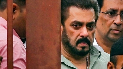 Actor Salman Khan has received threats from gangster Lawrence Bishnoi in the past. (PTI) Actor Salman Khan has received threats from gangster Lawrence Bishnoi in the past. (PTI)