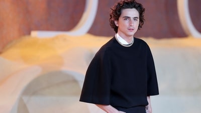 Actor Timothee Chalamet headlines the Dune film series in which he plays Paul Atredis. (REUTERS/Hannah McKay)