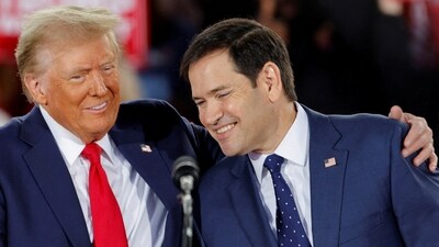 US President-elect Donald Trump and Senator Marco Rubio. (Reuters) (REUTERS)