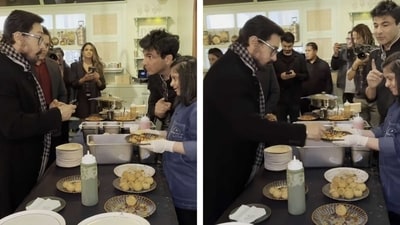 Aamir Khan recently visited New York's Indian restaurant Bungalow. Aamir Khan recently visited New York's Indian restaurant Bungalow.
