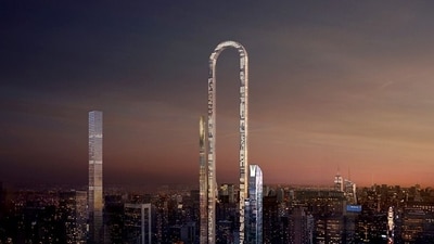 The innovative shape also enables developers to construct taller buildings on smaller plots, cutting down their overall costs. (@designboom/ X) The innovative shape also enables developers to construct taller buildings on smaller plots, cutting down their overall costs. (@designboom/ X)