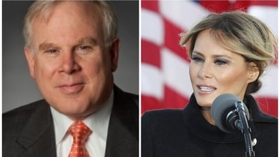 John F. W. Rogers and Melania Trump previously collaborated when he worked as her counselor during her first terms as the US First Lady. (AP) John F. W. Rogers and Melania Trump previously collaborated when he worked as her counselor during her first terms as the US First Lady. (AP)